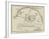 The Afghan War, Sketch Plan of the Fort at Dakka-null-Framed Giclee Print