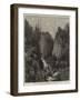 The Afghan War, the 8th King's Regiment Skirmishing Up the Peiwar Kotul, 2 December-null-Framed Giclee Print