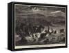 The Afghan War, the Disaster to the 10th Hussars in the Cabul River-null-Framed Stretched Canvas