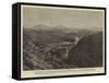 The Afghan War, the Khyber Pass from the Summit of Ali Musjid-null-Framed Stretched Canvas