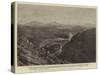 The Afghan War, the Khyber Pass from the Summit of Ali Musjid-null-Stretched Canvas