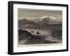 The Afghan War, the Scene of the Disaster to the 10th Hussars-null-Framed Giclee Print