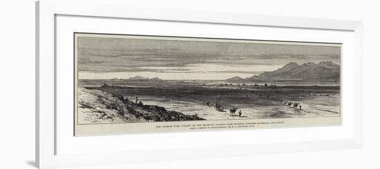 The Afghan War, Valley of the Helmund, Looking over Sungbur, Towards Hyderabad and Sungin-null-Framed Premium Giclee Print