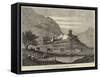 The Afghan War, Village of Kata Khooshtia, Khyber Pass-null-Framed Stretched Canvas