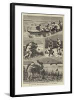 The Afghan War, with the Bombay Division, a Day's Duck Shooting-John Charles Dollman-Framed Giclee Print