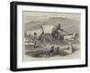 The Afghan War, with the Khoorum Valley Field Force, General Roberts Leaving Kohat for the Front-null-Framed Giclee Print