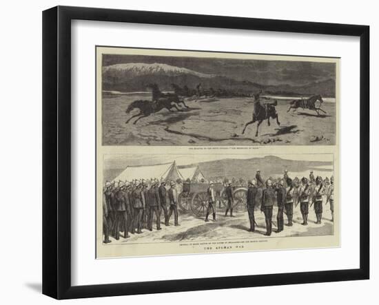 The Afghan War-John Charles Dollman-Framed Giclee Print