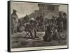 The Afghan War-Richard Caton Woodville II-Framed Stretched Canvas