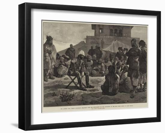 The Afghan War-Richard Caton Woodville II-Framed Giclee Print