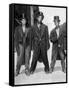 The African American Teenagers with Tuxedos and Top Hats During the August 1943 Riots in Harlem-null-Framed Stretched Canvas