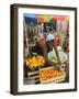 The African Market in the Old City of Praia on the Plateau, Praia, Santiago, Cape Verde Islands-R H Productions-Framed Photographic Print