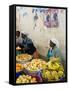 The African Market in the Old City of Praia on the Plateau, Praia, Santiago, Cape Verde Islands-R H Productions-Framed Stretched Canvas