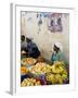 The African Market in the Old City of Praia on the Plateau, Praia, Santiago, Cape Verde Islands-R H Productions-Framed Photographic Print