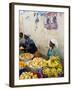 The African Market in the Old City of Praia on the Plateau, Praia, Santiago, Cape Verde Islands-R H Productions-Framed Photographic Print