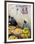 The African Market in the Old City of Praia on the Plateau, Praia, Santiago, Cape Verde Islands-R H Productions-Framed Photographic Print