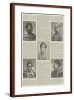 The African Native Choir-null-Framed Giclee Print