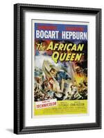 The African Queen, 1951, Directed by John Huston-null-Framed Giclee Print