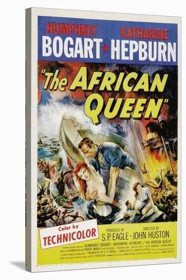 The African Queen, 1951, Directed by John Huston-null-Stretched Canvas