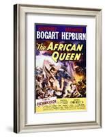 The African Queen - Movie Poster Reproduction-null-Framed Photo