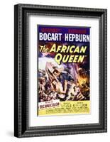 The African Queen - Movie Poster Reproduction-null-Framed Photo