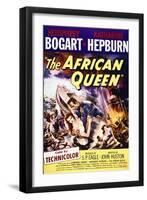 The African Queen - Movie Poster Reproduction-null-Framed Photo