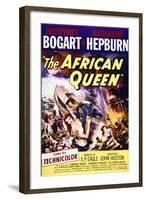 The African Queen - Movie Poster Reproduction-null-Framed Photo