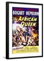 The African Queen - Movie Poster Reproduction-null-Framed Photo