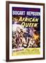 The African Queen - Movie Poster Reproduction-null-Framed Photo