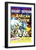 The African Queen - Movie Poster Reproduction-null-Framed Photo