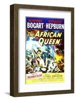 The African Queen - Movie Poster Reproduction-null-Framed Photo