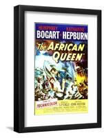 The African Queen - Movie Poster Reproduction-null-Framed Photo