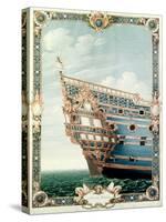 The Aftercastle of "Le Soleil Royal"-Jean I Berain-Stretched Canvas