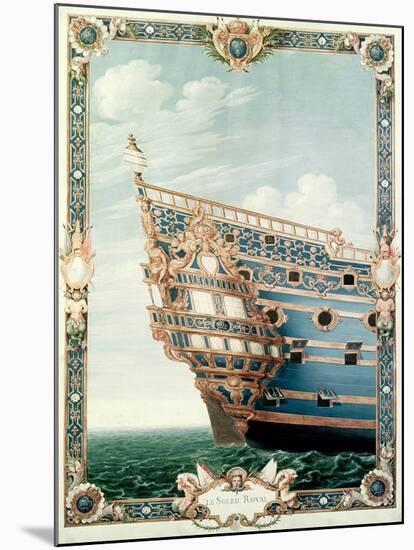 The Aftercastle of "Le Soleil Royal"-Jean I Berain-Mounted Giclee Print