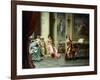 The Afternoon Concert - Out of Tune-Vittorio Reggianini-Framed Giclee Print