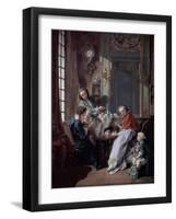 The Afternoon Meal, 1739-Francois Boucher-Framed Giclee Print