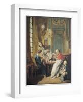 The Afternoon Meal, 1739-Francois Boucher-Framed Giclee Print