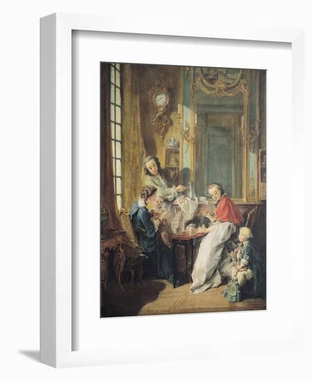 The Afternoon Meal, 1739-Francois Boucher-Framed Giclee Print