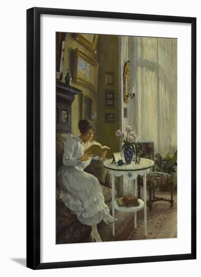 The Afternoon Read-Paul Fischer-Framed Giclee Print