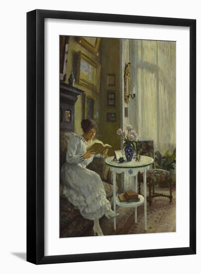 The Afternoon Read-Paul Fischer-Framed Giclee Print