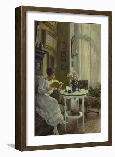 The Afternoon Read-Paul Fischer-Framed Giclee Print