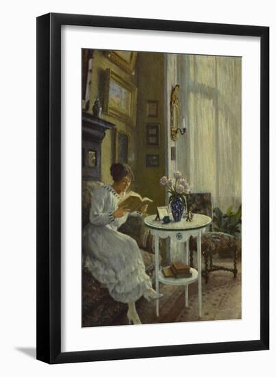 The Afternoon Read-Paul Fischer-Framed Premium Giclee Print