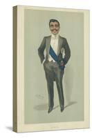 The Aga Khan, 10 November 1904, Vanity Fair Cartoon-Sir Leslie Ward-Stretched Canvas