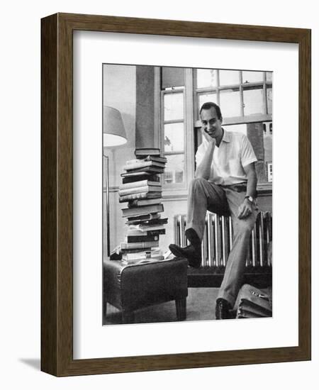 The Aga Khan While a Student at Harvard University, 1958-null-Framed Giclee Print