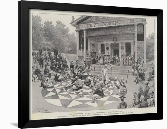 The Agamemnon of Aeschylus-Amedee Forestier-Framed Premium Giclee Print
