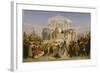 The Age of Augustus, the Birth of Christ, C.1852-54-Jean Leon Gerome-Framed Giclee Print