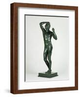 The Age of Bronze, 1877-Auguste Rodin-Framed Giclee Print