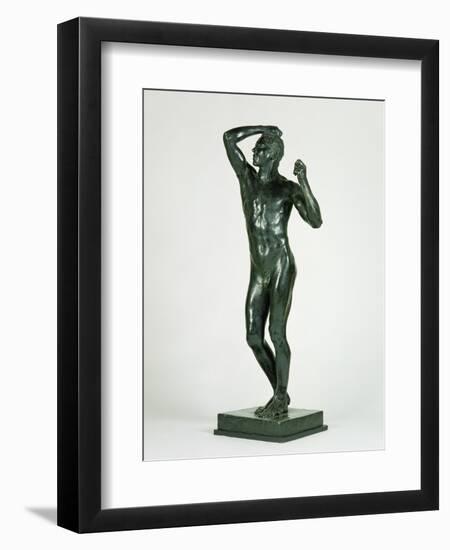 The Age of Bronze, 1877-Auguste Rodin-Framed Giclee Print