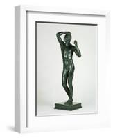 The Age of Bronze, 1877-Auguste Rodin-Framed Giclee Print