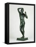 The Age of Bronze, 1877-Auguste Rodin-Framed Stretched Canvas