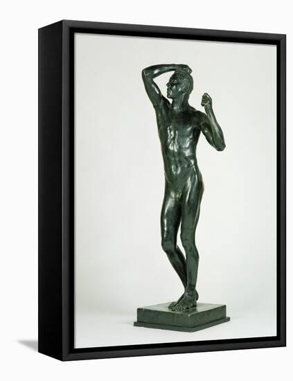 The Age of Bronze, 1877-Auguste Rodin-Framed Stretched Canvas